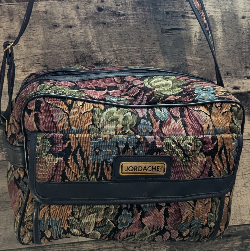 Vintage Jordache Tapestry Carry On